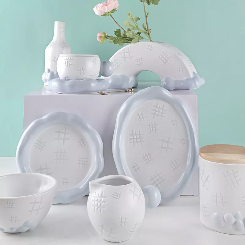 Dishwasher Aman Vitrified Putih China Bowl Set