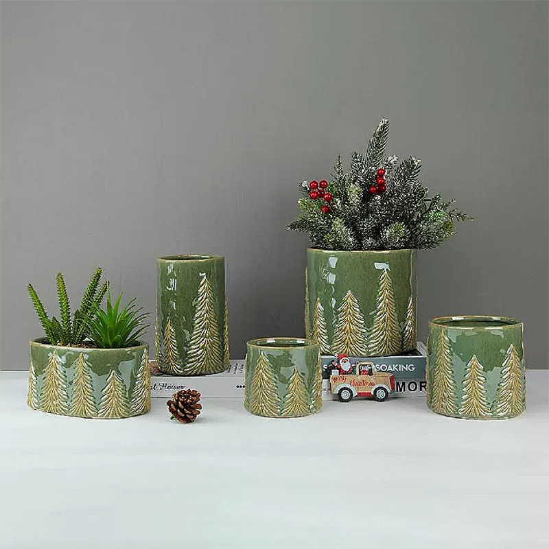 Vas Pinus Natal Embossed