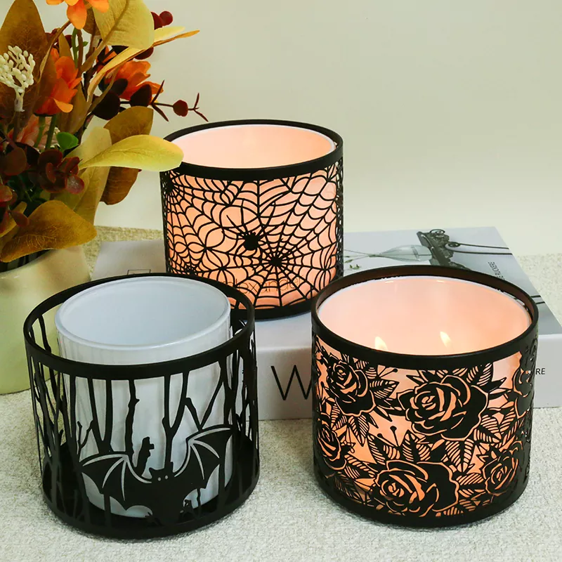 Pemegang Lilin Keramik Logam Bertema Festival Pemegang Lilin Keramik Logam Bertema Festival