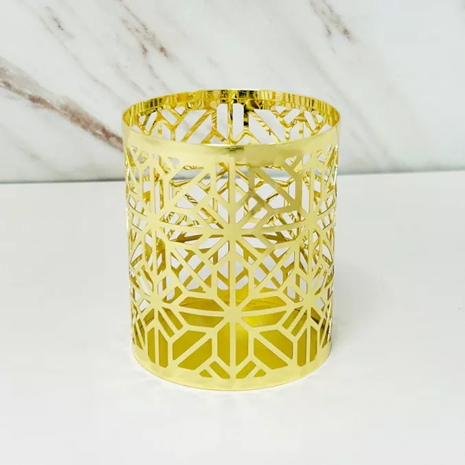 Geometri Metal Candle Holder