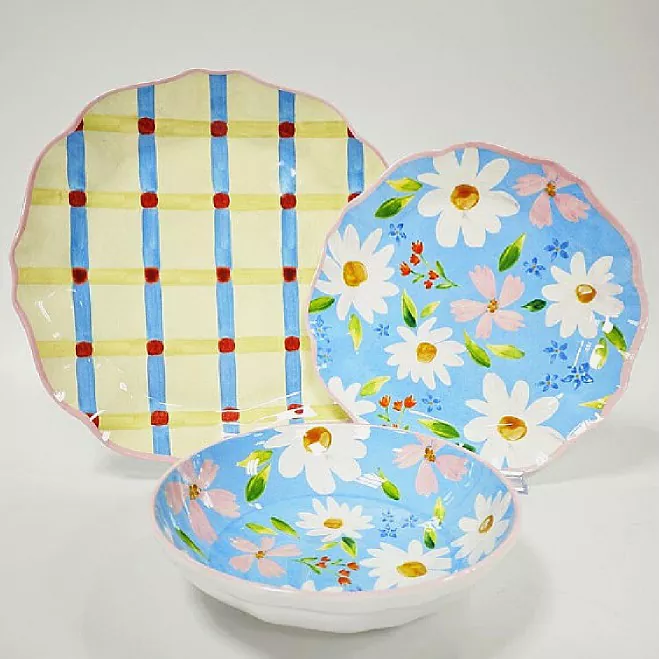 Dicet Daisy Garden piring Set