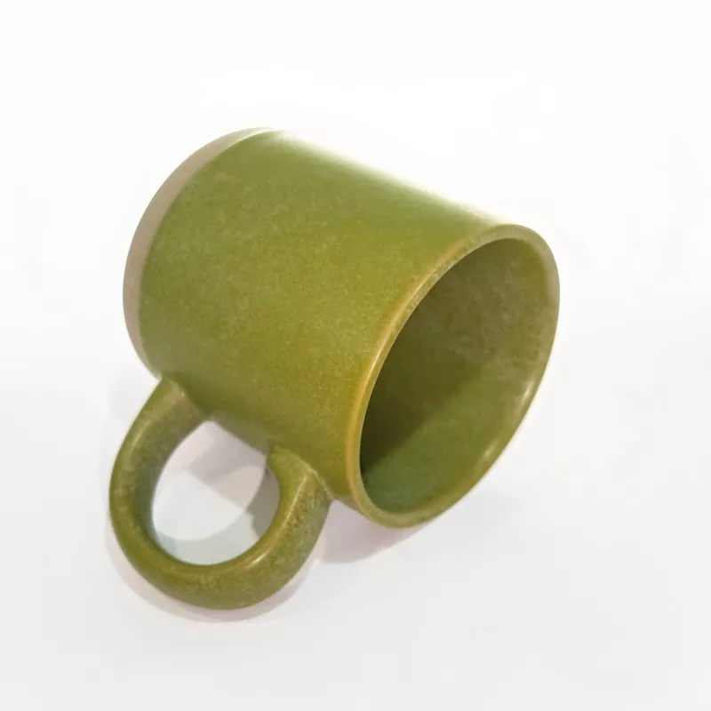 Prasaja Modern Keramik Travel Green Mug