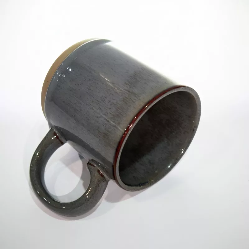 Prasaja Modern Keramik Travel Gray Mug