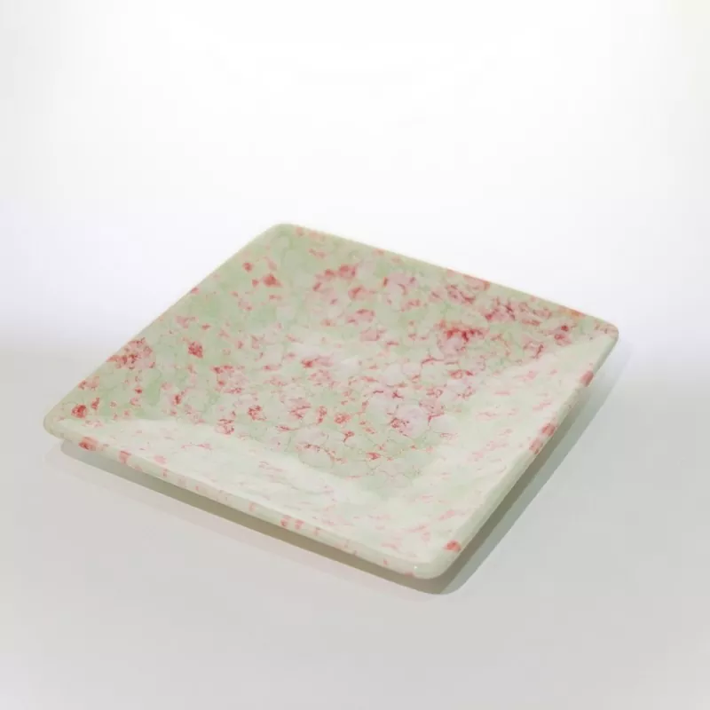 Piring Keramik Speckled Square