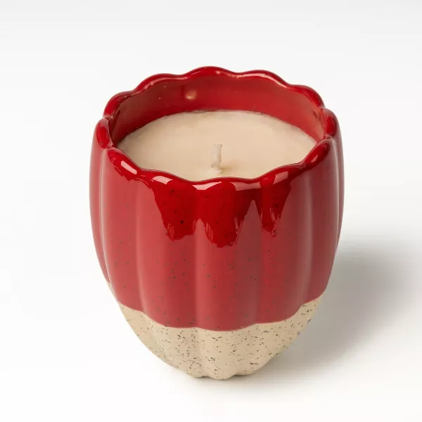 Wave Shape Keramik Keramik Candleholders