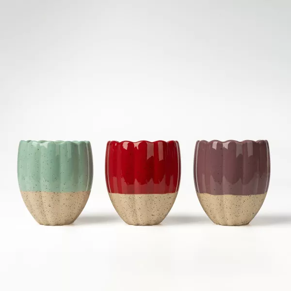 Wave Shape Keramik Keramik Candleholders Wave Shape Keramik Keramik Candleholders