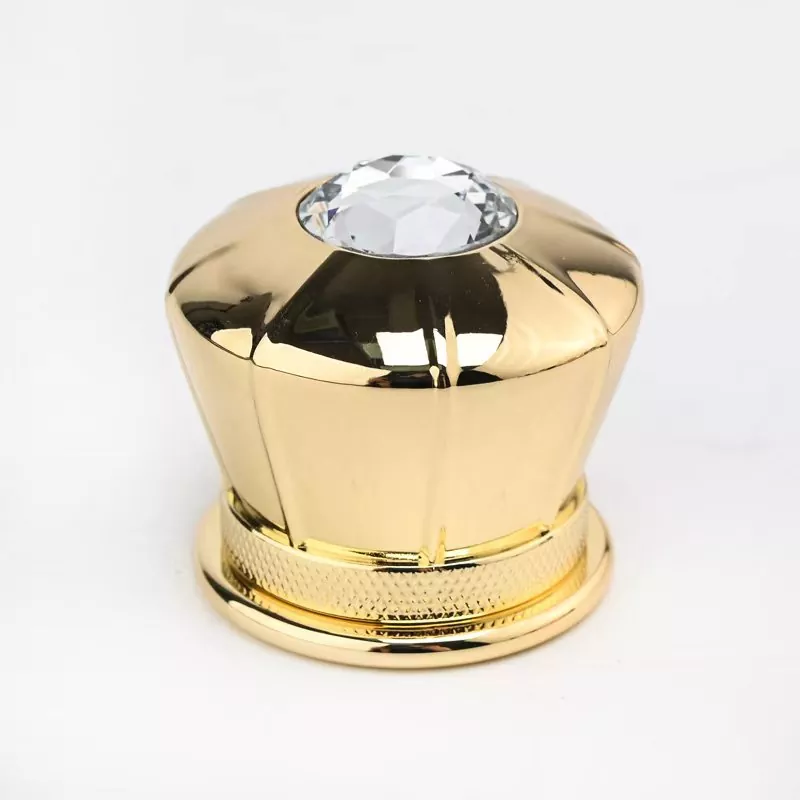Zinc Alloy Gem-Shaped Aroma Diffuser Tutup