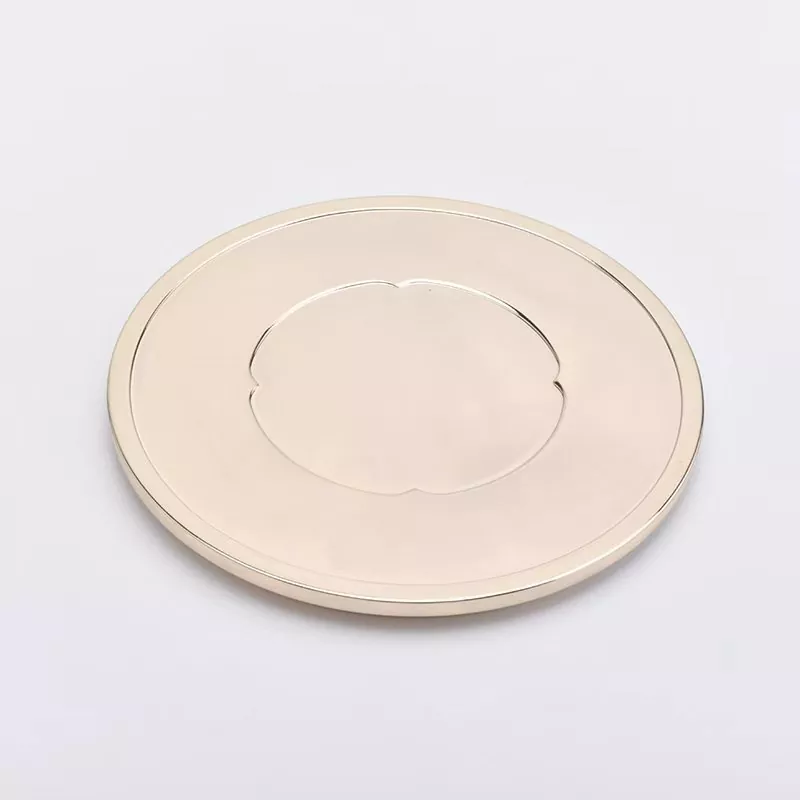 Zinc Alloy Round Disc-Shaped Aroma Diffuser Tutup